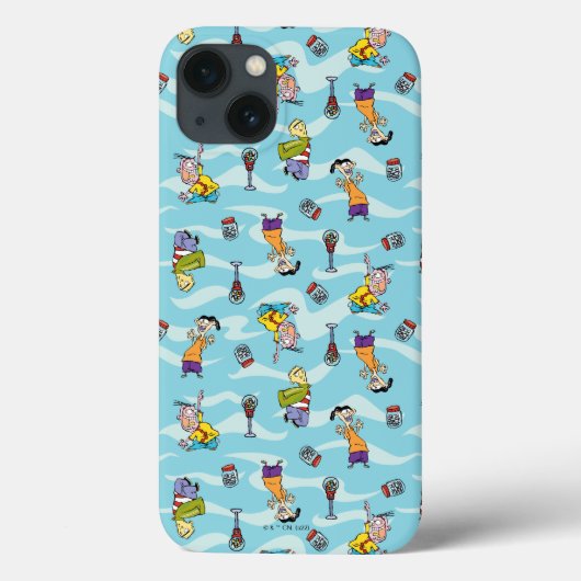 Ed, Edd, n Eddy Pattern Case-Mate iPhone Case (Achterkant)