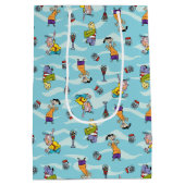 Ed, Edd, n Eddy Pattern Medium Cadeauzakje (Achterkant)