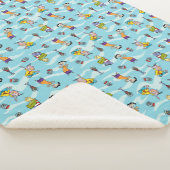 Ed, Edd, n Eddy Pattern Sherpa Deken (3/4)