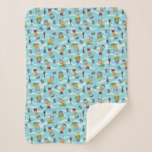 Ed, Edd, n Eddy Pattern Sherpa Deken