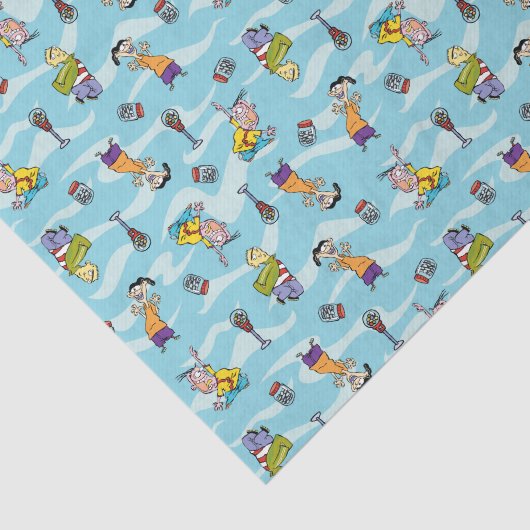 Ed, Edd, n Eddy Pattern Tissuepapier (Detail)