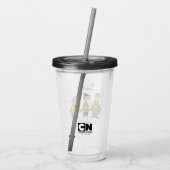 Ed, Edd, n Eddy - puberteit is onvergeeflijk Acryl Drinkbeker (Achterkant)