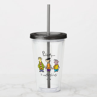 Ed, Edd, n Eddy - puberteit is onvergeeflijk Acryl Drinkbeker