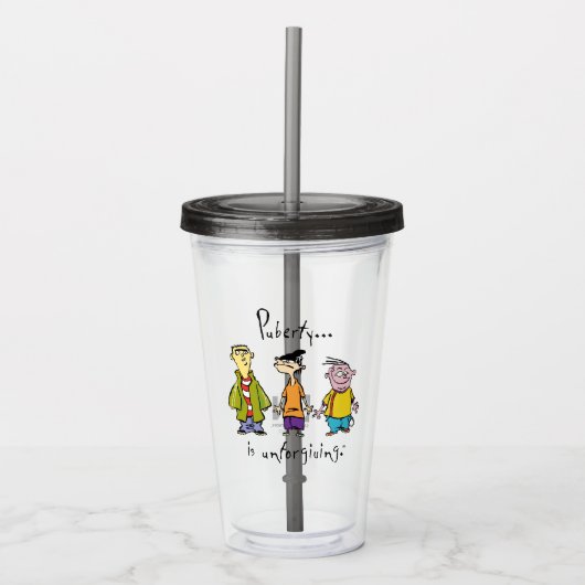 Ed, Edd, n Eddy - puberteit is onvergeeflijk Acryl Drinkbeker (Voorkant)