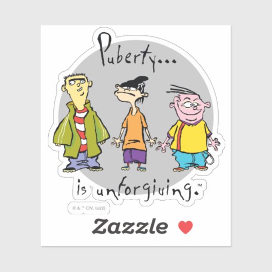 Ed, Edd, n Eddy - puberteit is onvergeeflijk Sticker (Vel)