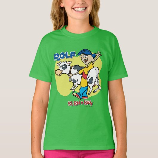 Ed, Edd, n' Eddy Rolf Character Graphic T-shirt (Voorkant)