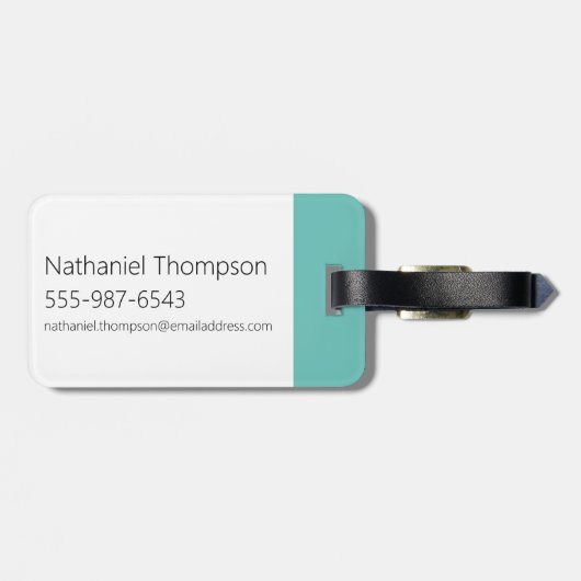 Ed, Edd, n Eddy Smiling Bagagelabel (Achterkant horizontaal)