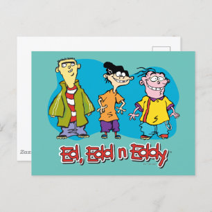 Ed, Edd, n Eddy Smiling Briefkaart