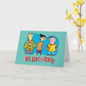 Ed, Edd, n Eddy Smiling Kaart (Gele Bloem)