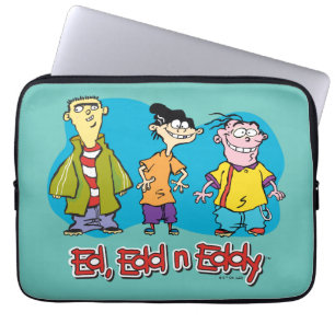 Ed, Edd, n Eddy Smiling Laptop Sleeve