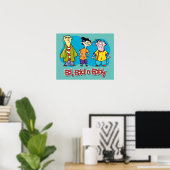 Ed, Edd, n Eddy Smiling Poster (Thuiskantoor)