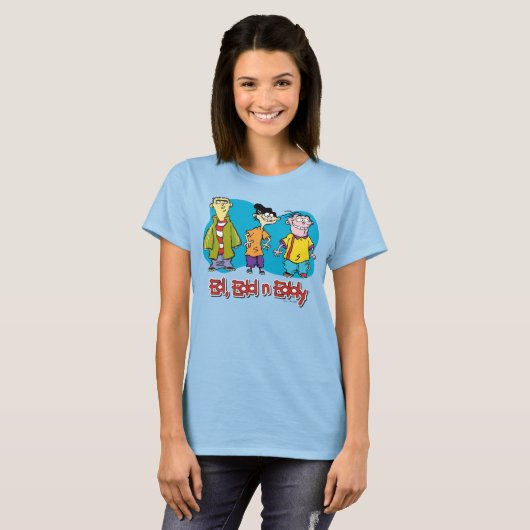 Ed, Edd, n Eddy Smiling T-shirt (Voorkant volledig)