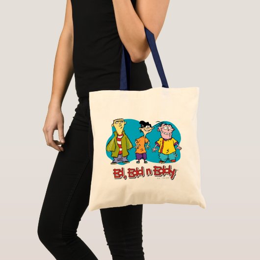 Ed, Edd, n Eddy Smiling Tote Bag (Voorkant (product))