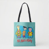 Ed, Edd, n Eddy Smiling Tote Bag (Voorkant)