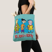 Ed, Edd, n Eddy Smiling Tote Bag (Dichtbij)