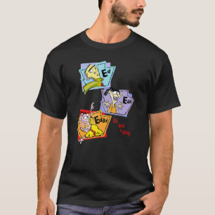 Ed Eddy N Eddy gestapelde groepspanelen wisselen e T-shirt