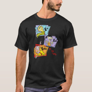 Ed Eddy N Eddy gestapelde groepspanelen wisselen e T-shirt