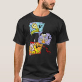 Ed Eddy N Eddy gestapelde groepspanelen wisselen e T-shirt (Voorkant)
