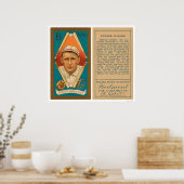Ed Karger Red Sox Baseball 1911 Poster (Keuken)