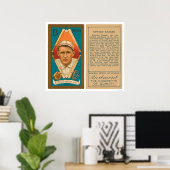 Ed Karger Red Sox Baseball 1911 Poster (Thuiskantoor)