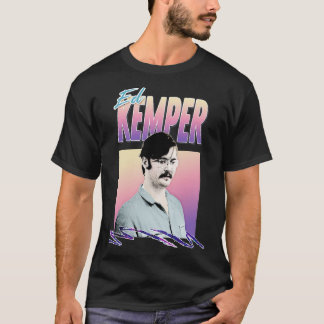 Ed Kemper esthetisch retro gestileerd ontwerp T-shirt