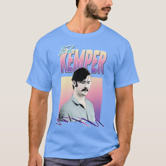 Ed Kemper esthetisch retro gestileerd ontwerp T-shirt