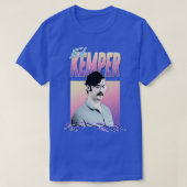 Ed Kemper esthetisch retro gestileerd ontwerp T-shirt (Design voorkant)