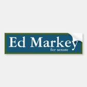 Ed Markey Bumpersticker (Voorkant)