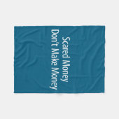 Ed Money Don't Make Money -  Fleece Deken (Voorkant (Horizontaal))