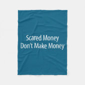 Ed Money Don't Make Money -  Fleece Deken (Voorkant)
