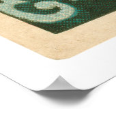 Ed Walsh Baseball Kaart 1909 Poster (Hoek)