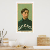 Ed Walsh Baseball Kaart 1909 Poster (Keuken)