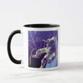 Ed White First American Spacewalker Foto Mok (Links)