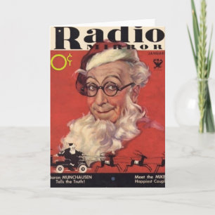 Ed Wynn-kerstkaart Feestdagen Kaart