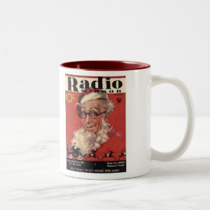 Ed Wynn kerstMok Tweekleurige Koffiemok