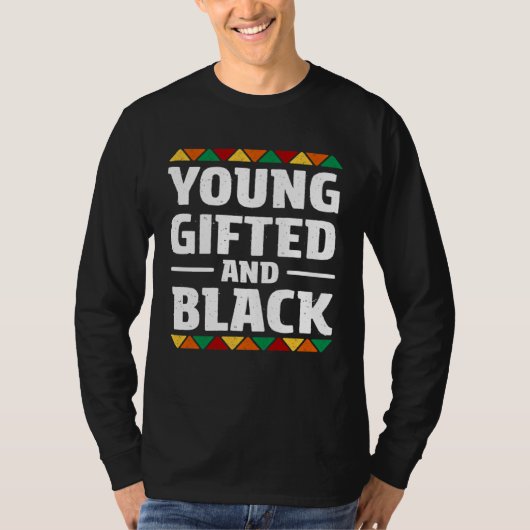 ed Young Black Dashiki African Pride History Month T-shirt (Voorkant)