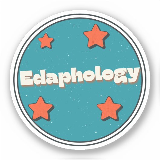 Edafologie Sticker (Voorkant)