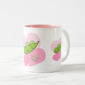 Edamame-Mok Tweekleurige Koffiemok (Voorkant rechts)