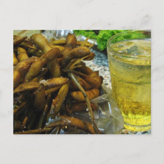 Edamame Thai Style Briefkaart (Voorkant)