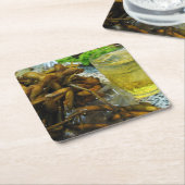 Edamame Thai Style Kartonnen Onderzetters (Schuin)