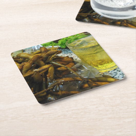 Edamame Thai Style Kartonnen Onderzetters (Schuin)