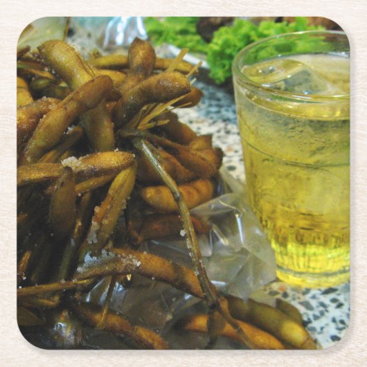 Edamame Thai Style Kartonnen Onderzetters (Voorkant)