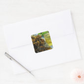 Edamame Thai Style Vierkante Sticker (Envelop)