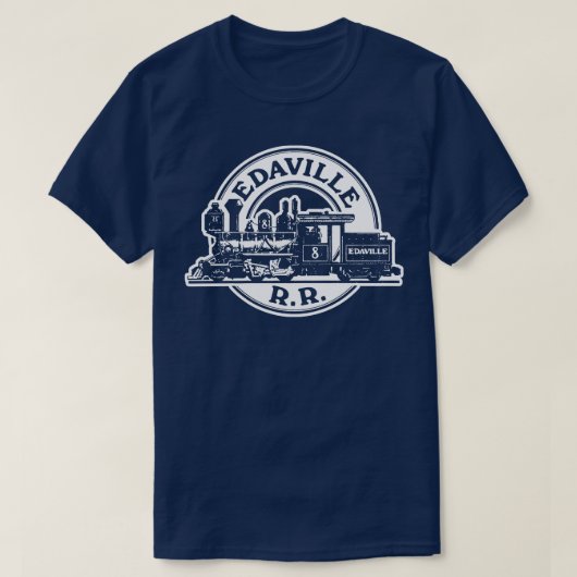 Edaville Railroad Dark T-shirt (Design voorkant)
