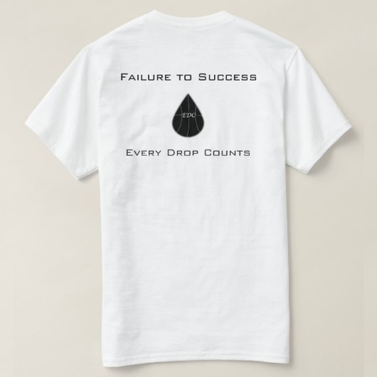 EDC-t-shirt T-shirt (Design achterkant)