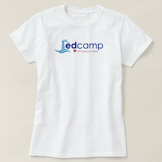 EdCamp Old Saybrook t-shirt (Design voorkant)