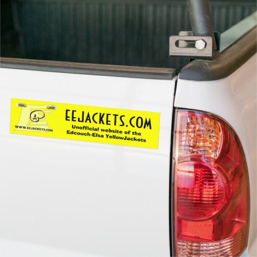 Edcouch-Elsa Unofficial website logo Bumpersticker (Op Truck)