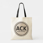 -EDD ACK Nantucket Massachusetts Tote Bag (Achterkant)