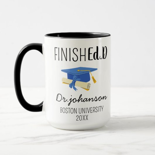 Edd Afstudeercadeaus Voor Haar Hem, EDD Mok, Docto Mok (Links)