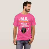 Edd Doctor in de Onderwijs T-shirt (Voorkant volledig)